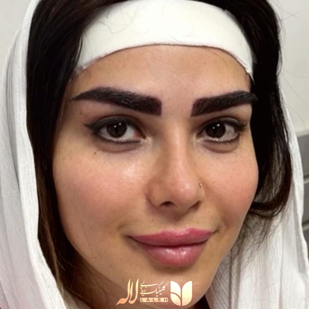 مدل ابرو زاویه دار تیز