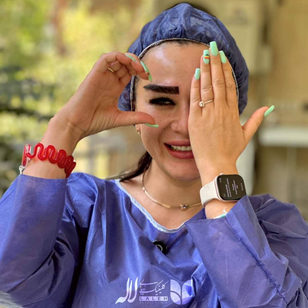 مدل ابرو صاف افقی